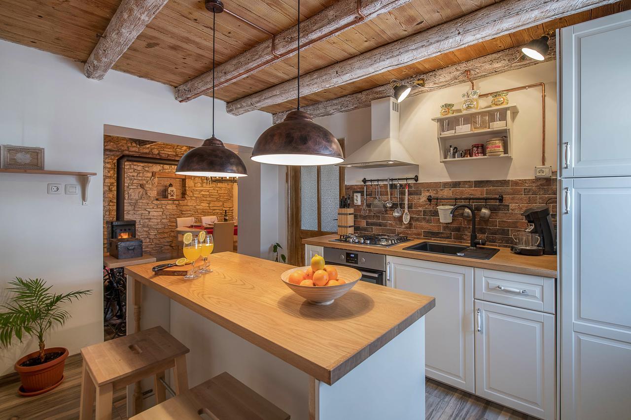 Rustic Istrian House Varesco 卡尼卡 外观 照片