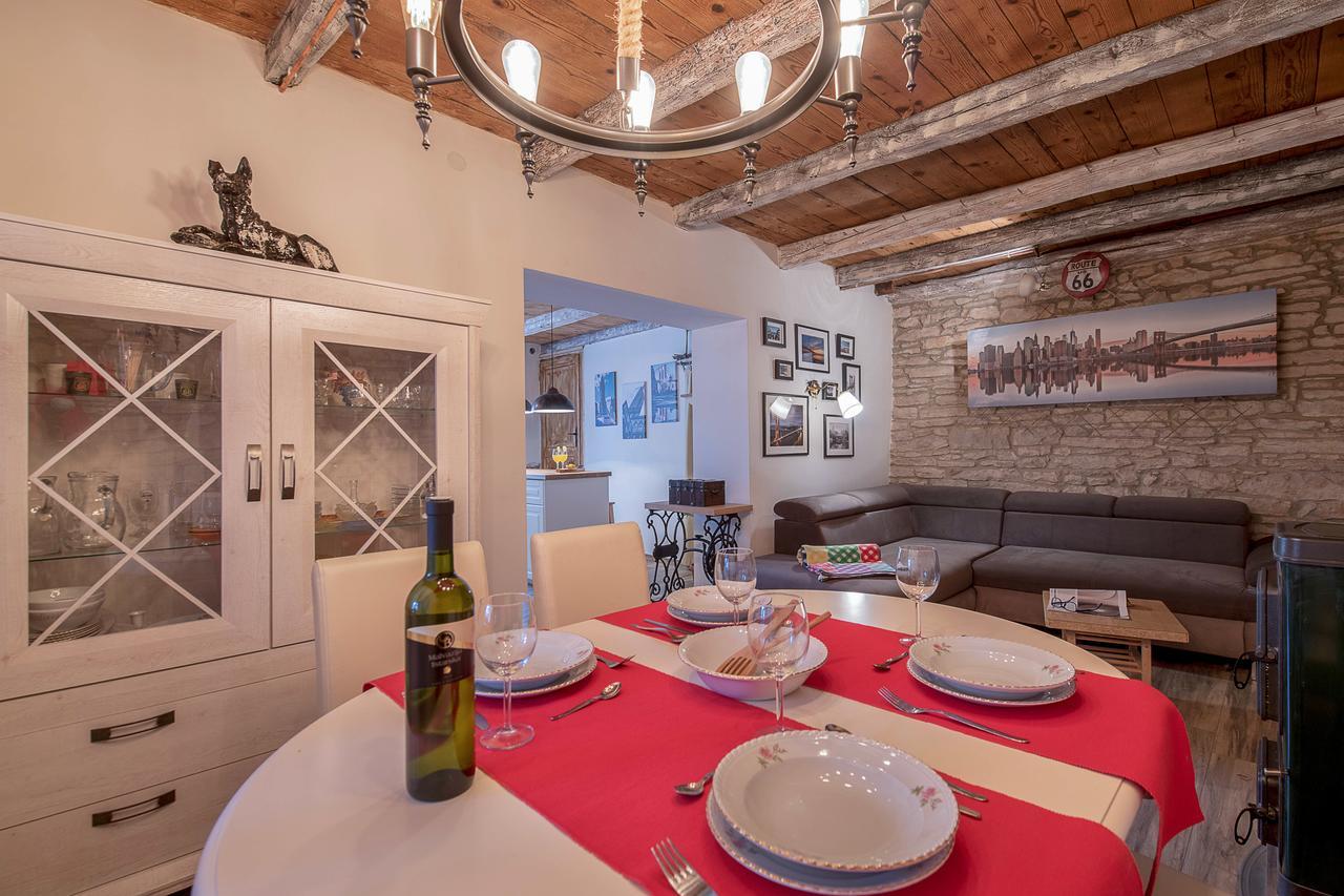 Rustic Istrian House Varesco 卡尼卡 外观 照片